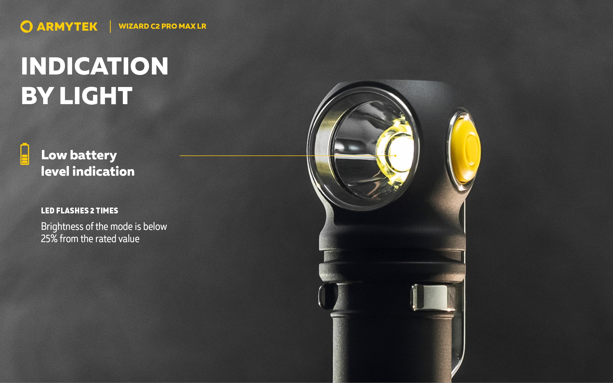 Armytek wizard c2 pro max gama baja