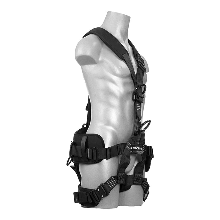 Tac-Rescue Full Body Harness for Rope Rescue, Rope Access, or Stabo Extraction Detachable FairD Canada