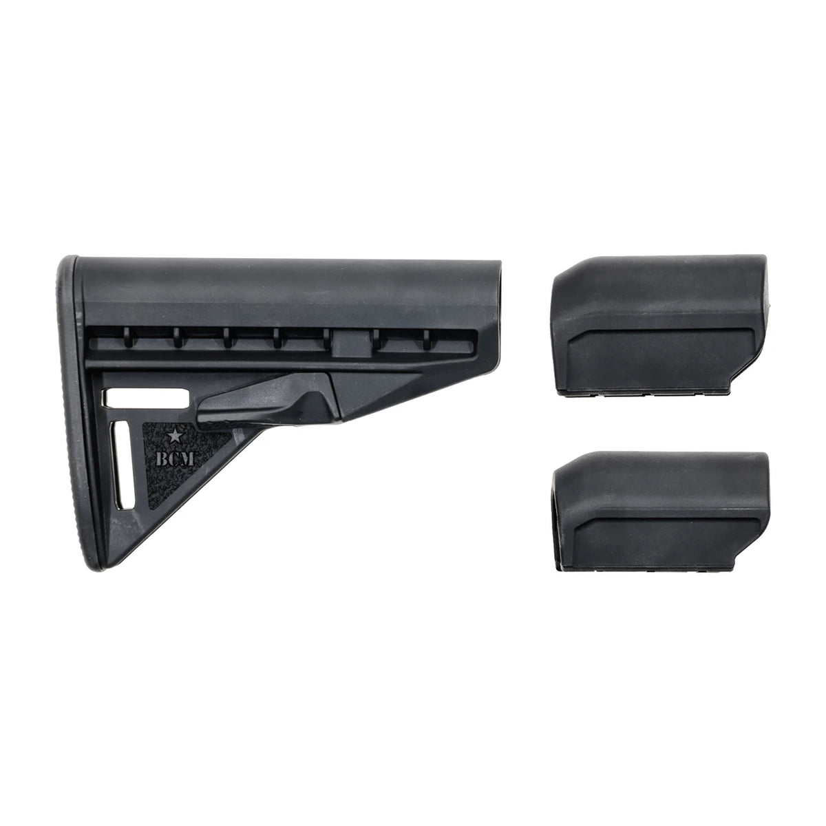 BCM Stock Mod 3 with Stock Risers Black