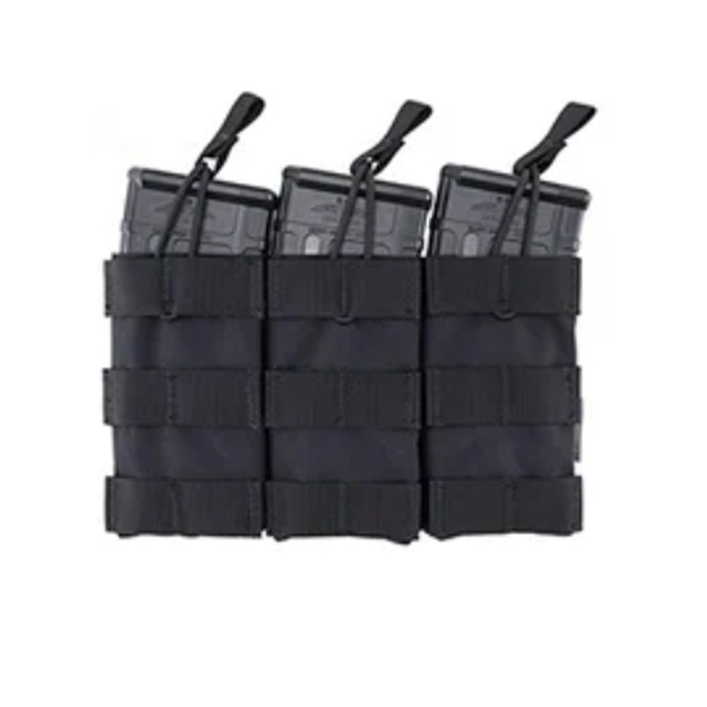 TRIPLE STACKER TACTICAL BUNGEE MAG POUCH