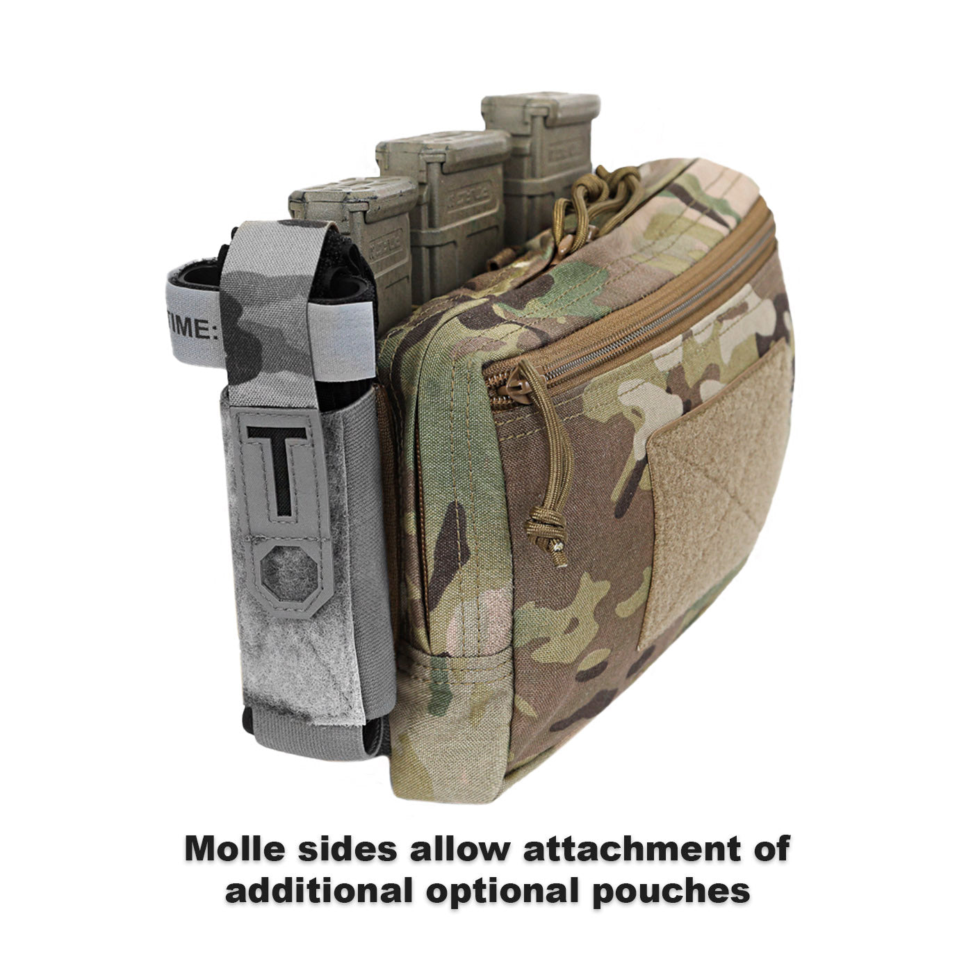 Triple snap mag with utility pouch