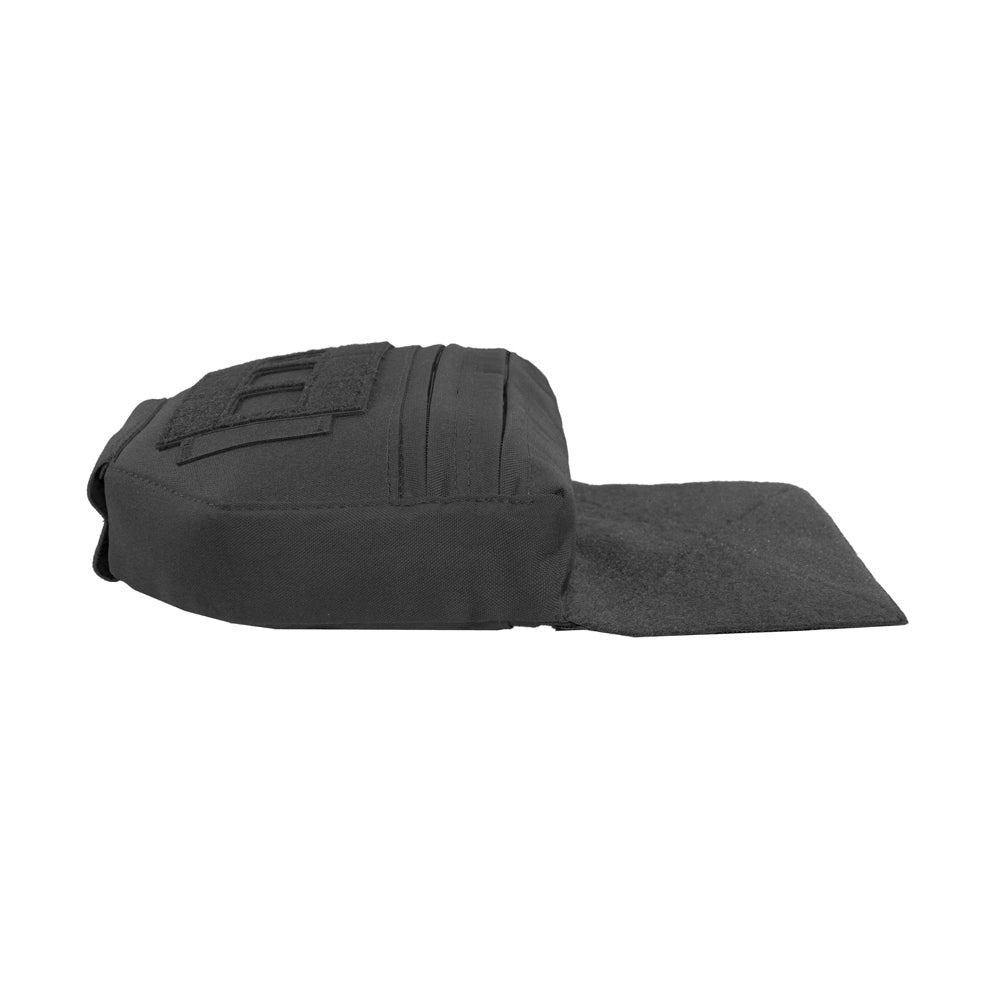 Drop down velcro utility pouch