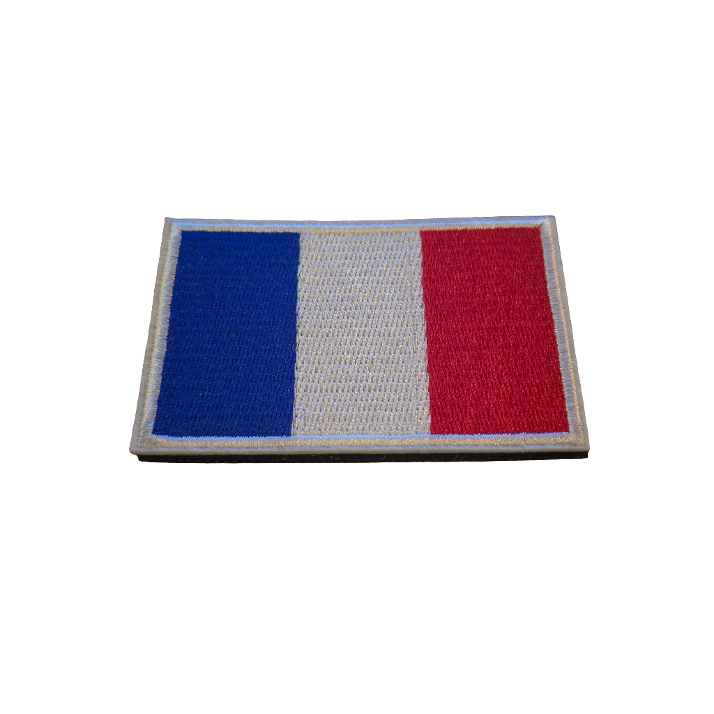 Embroidered Patch France flag