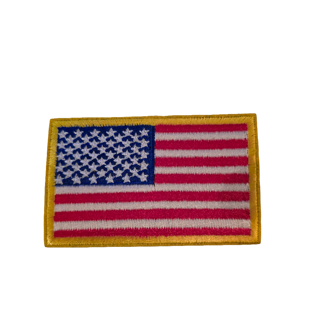 Patch usa flag embroider