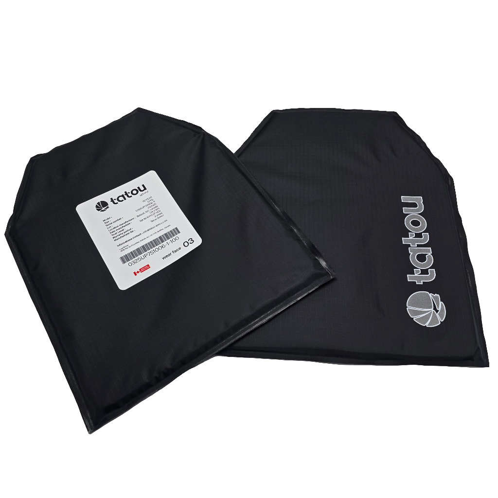 High-Quality IIIA Armor - TATOU Armor 10x12 SAPI