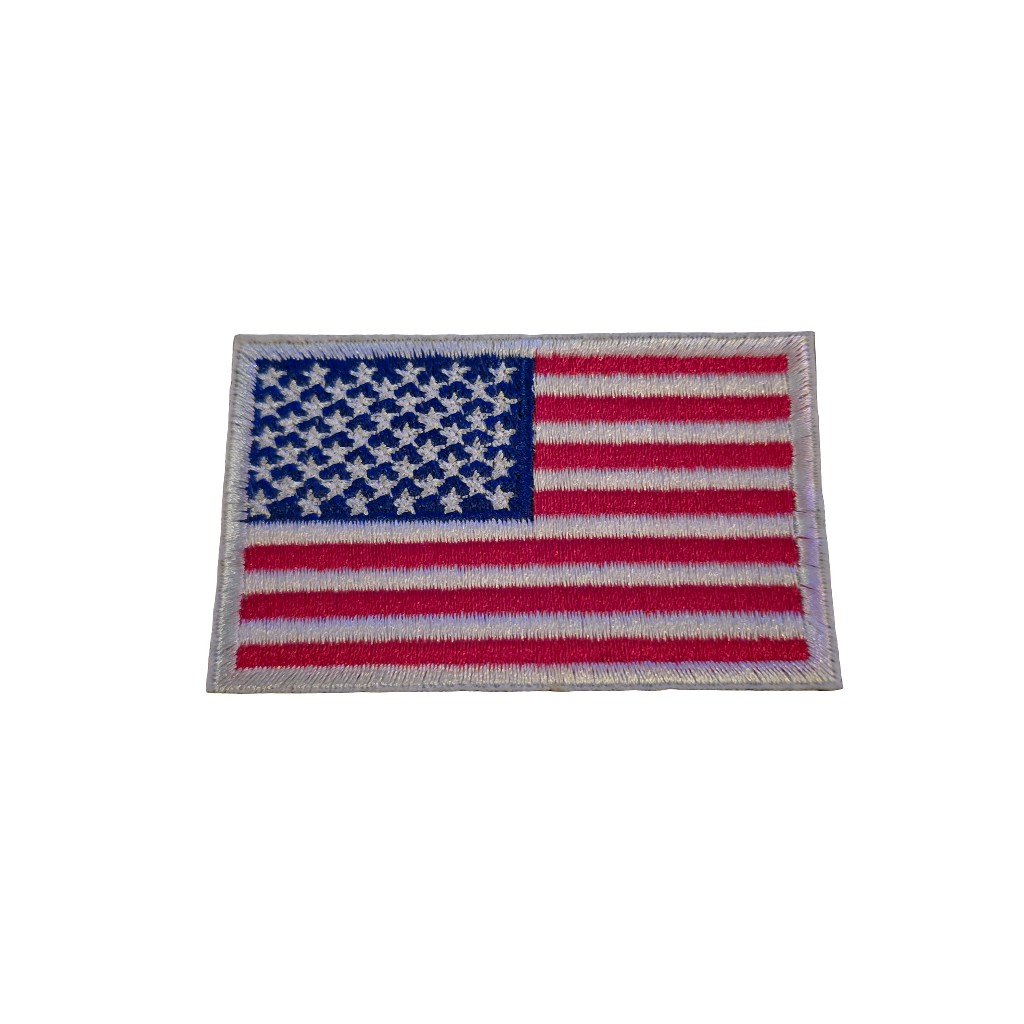 Patch usa flag embroider