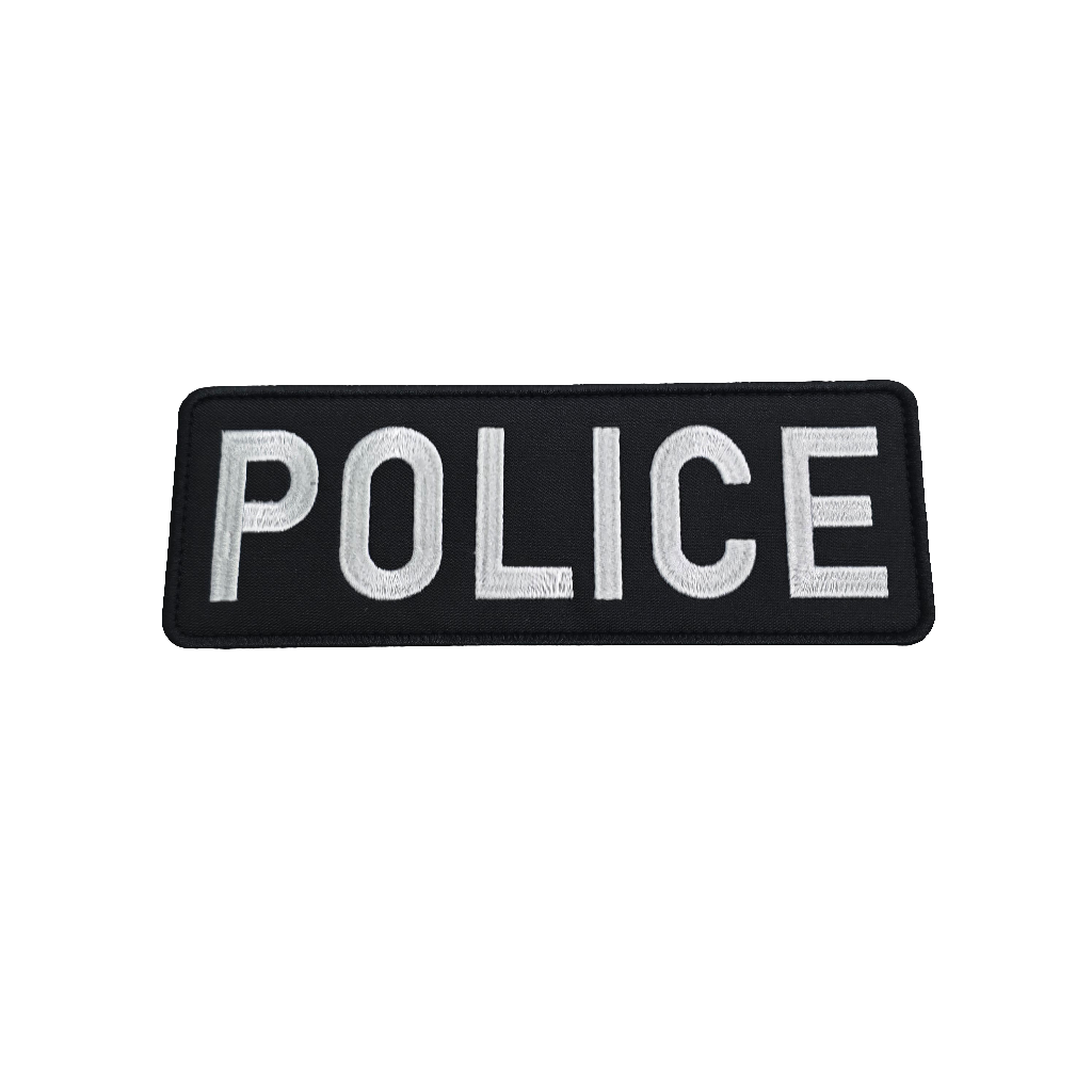 POLICE PATCH – YELLOW