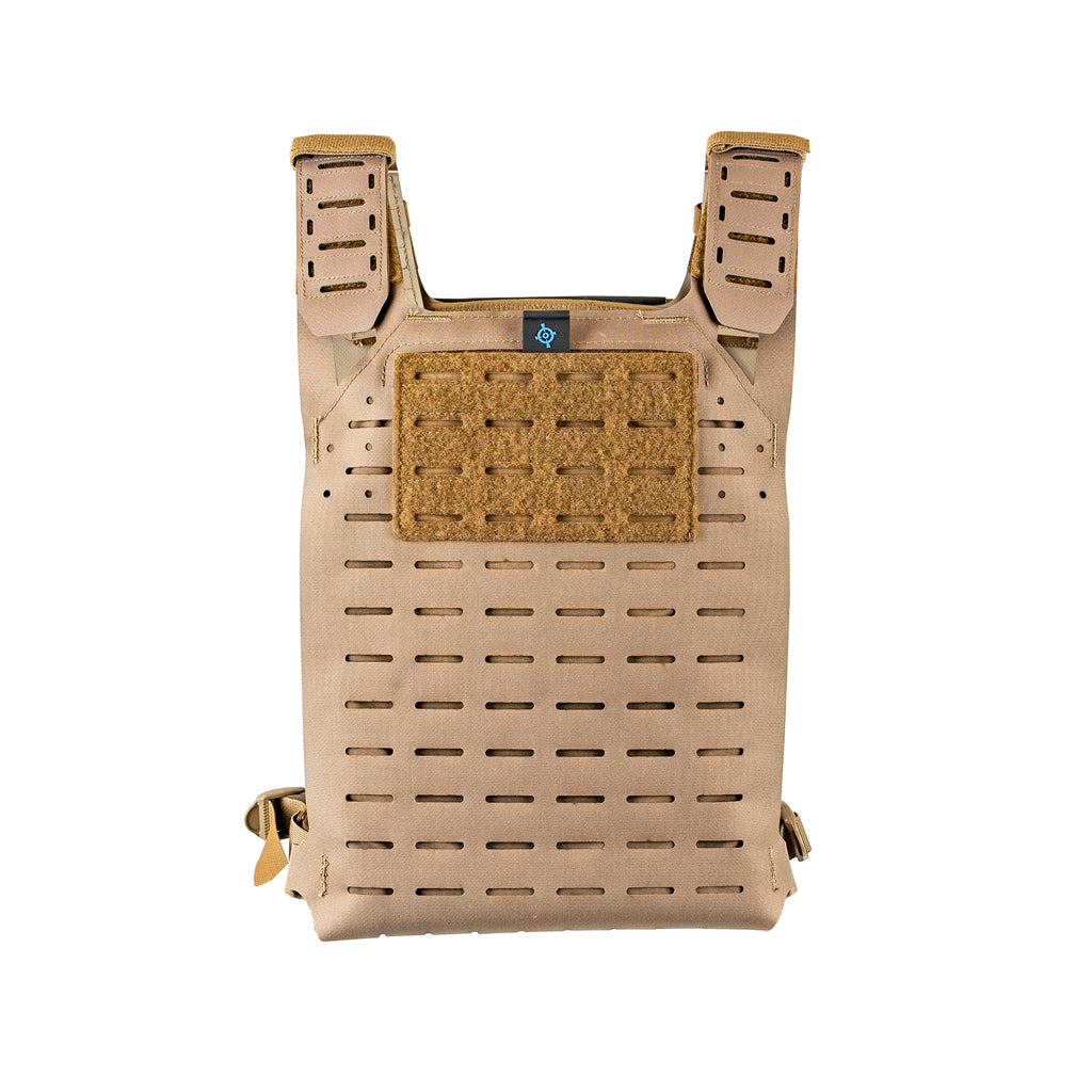 Blue Force Gear PLATEminus V5 plate carrier in Coyote Brown