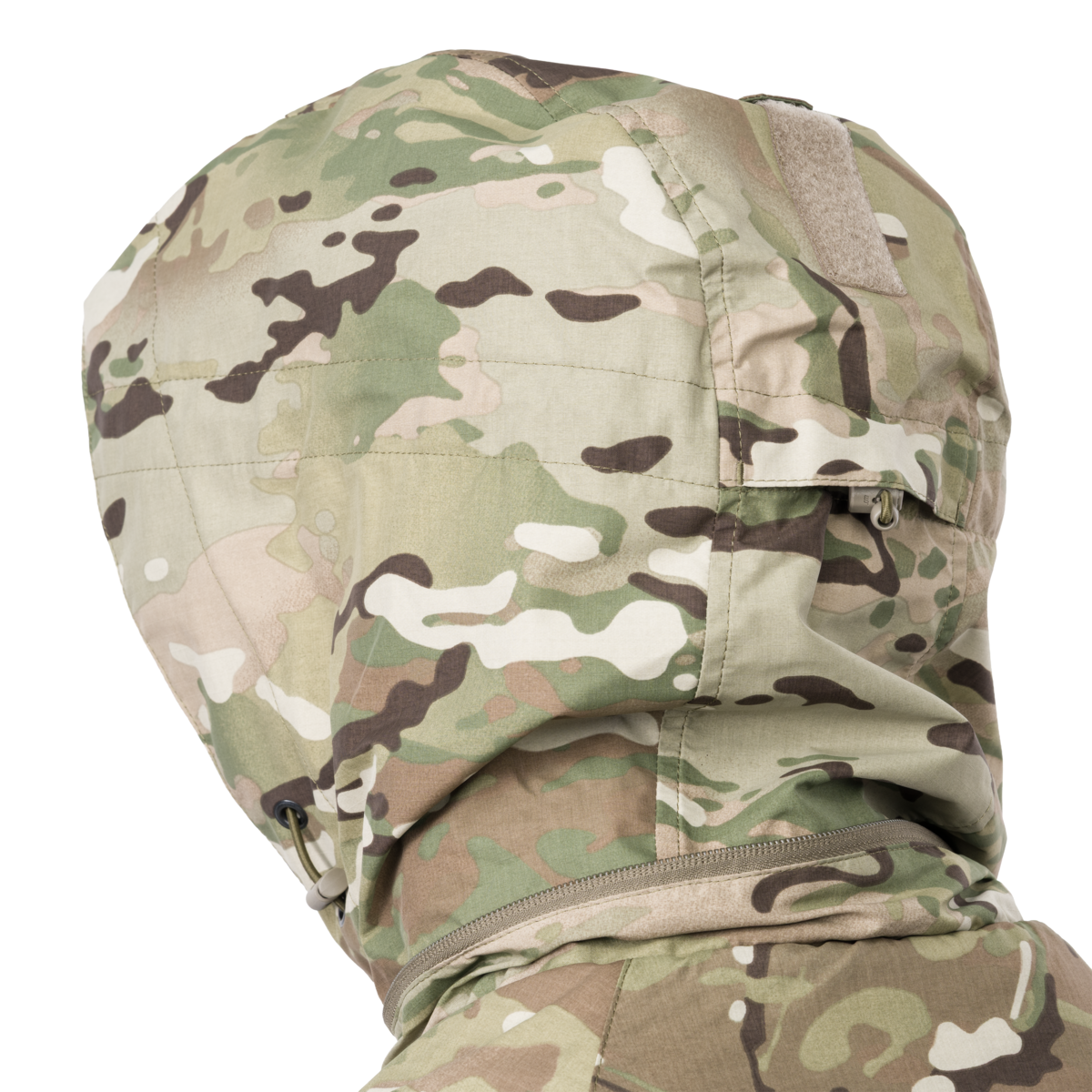 Direct Action Vanguard Access Insulation Jacket MultiCam – rear hood detail