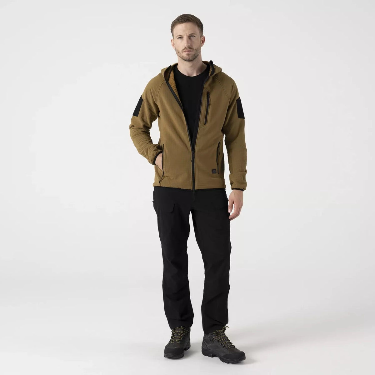 Helikon-Tex Patriot PRO jacket - two-way front zipper detail