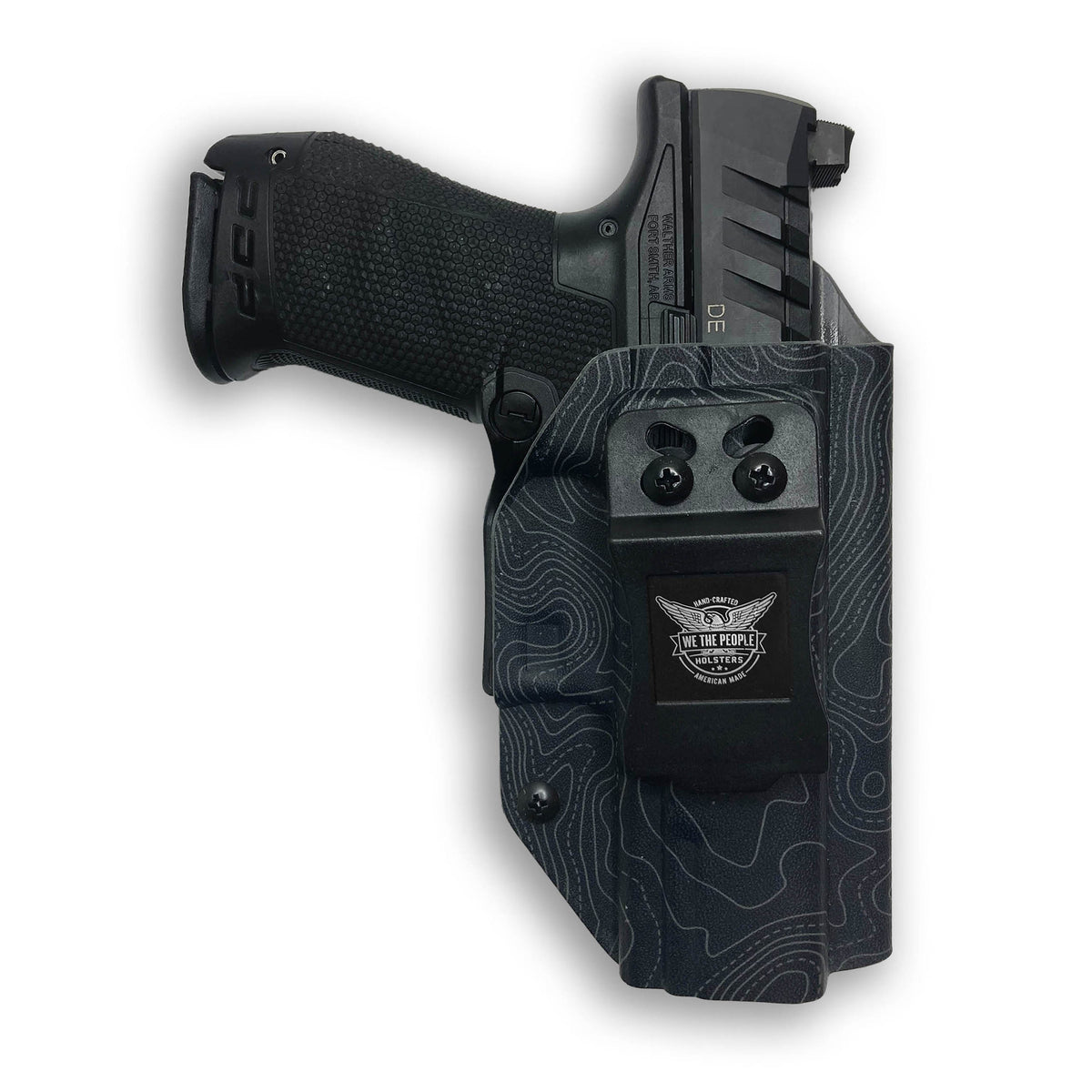 Smith & Wesson Bodyguard 2.0 TS IWB Holster – Gray Topographic Map / Right