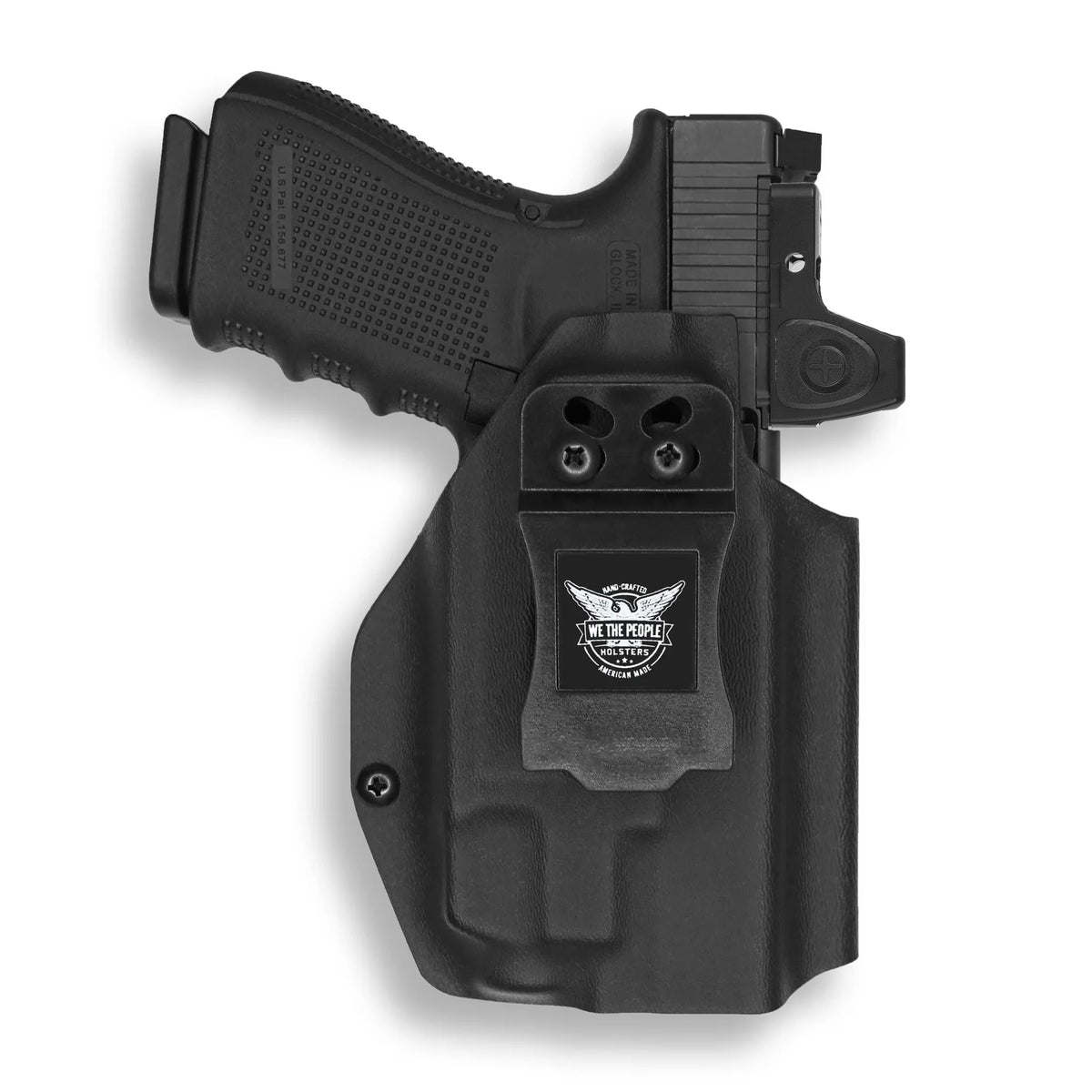 Glock 19X MOS with Streamlight TLR-7/7A/7X Light Red Dot Optic Cut IWB Holster – Black / Right