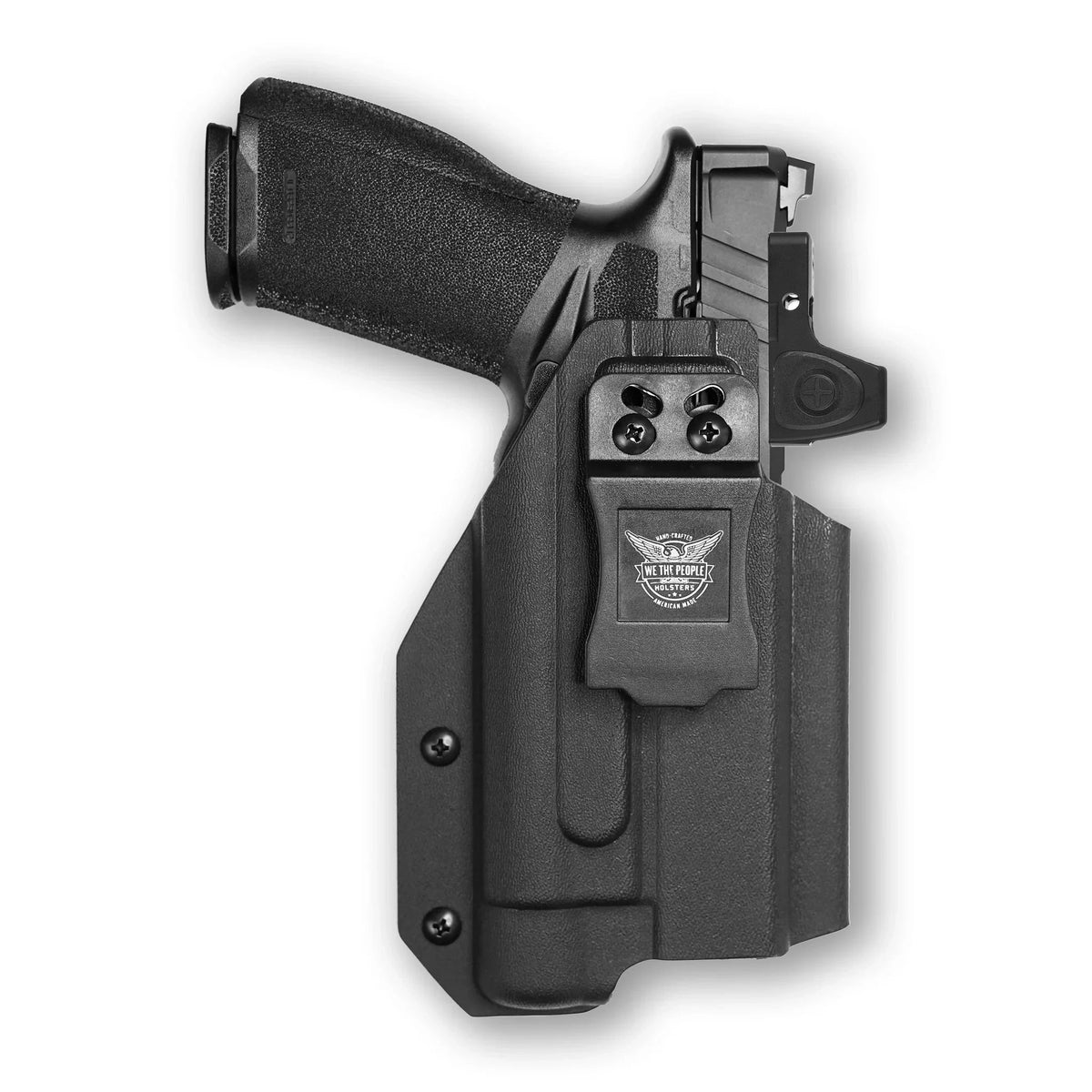 Springfield Echelon 4.5F Comp with Streamlight TLR-1/1S/HL Light Red Dot Optic Cut IWB Holster – Black / Right