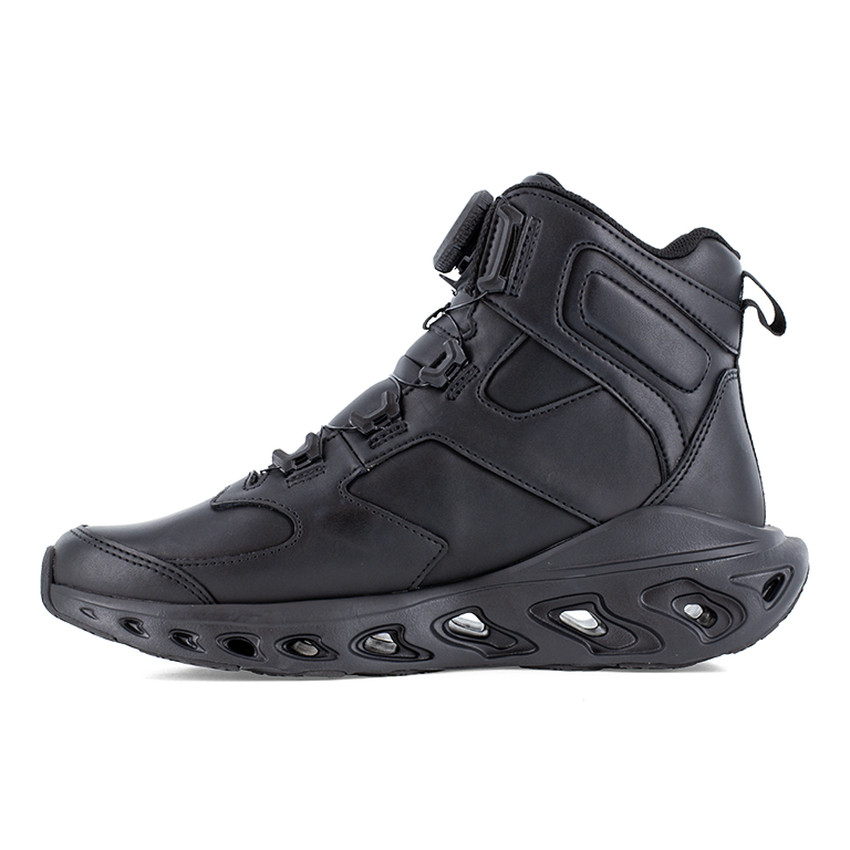 Reebok RB5461 black 6-inch BOA tactical boot — left side