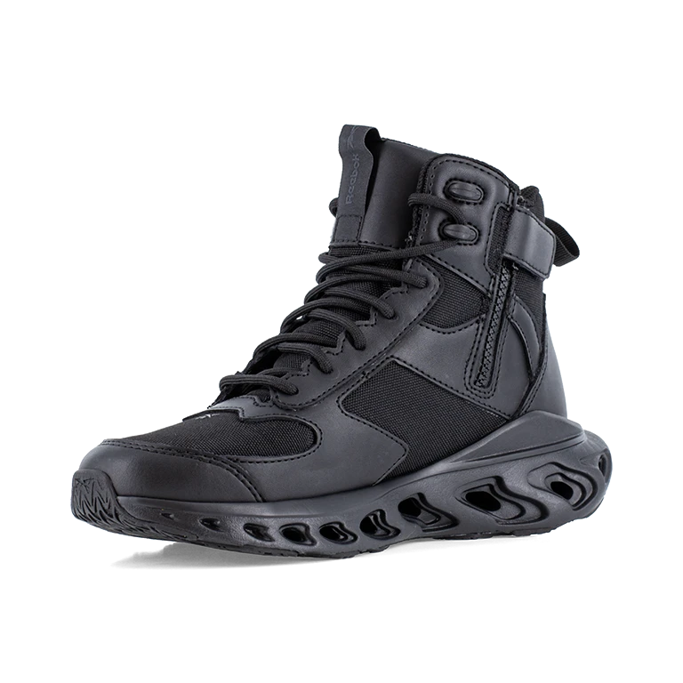 Reebok RB5462 black 6-inch tactical boot — left angle
