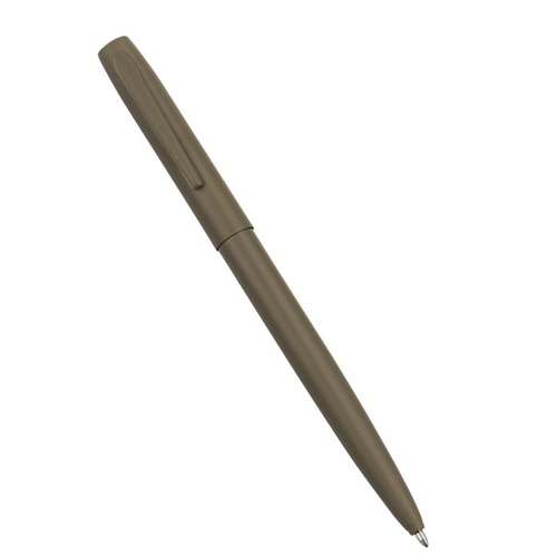 All-Weather Metal Clicker Pen - Flat Dark Earth