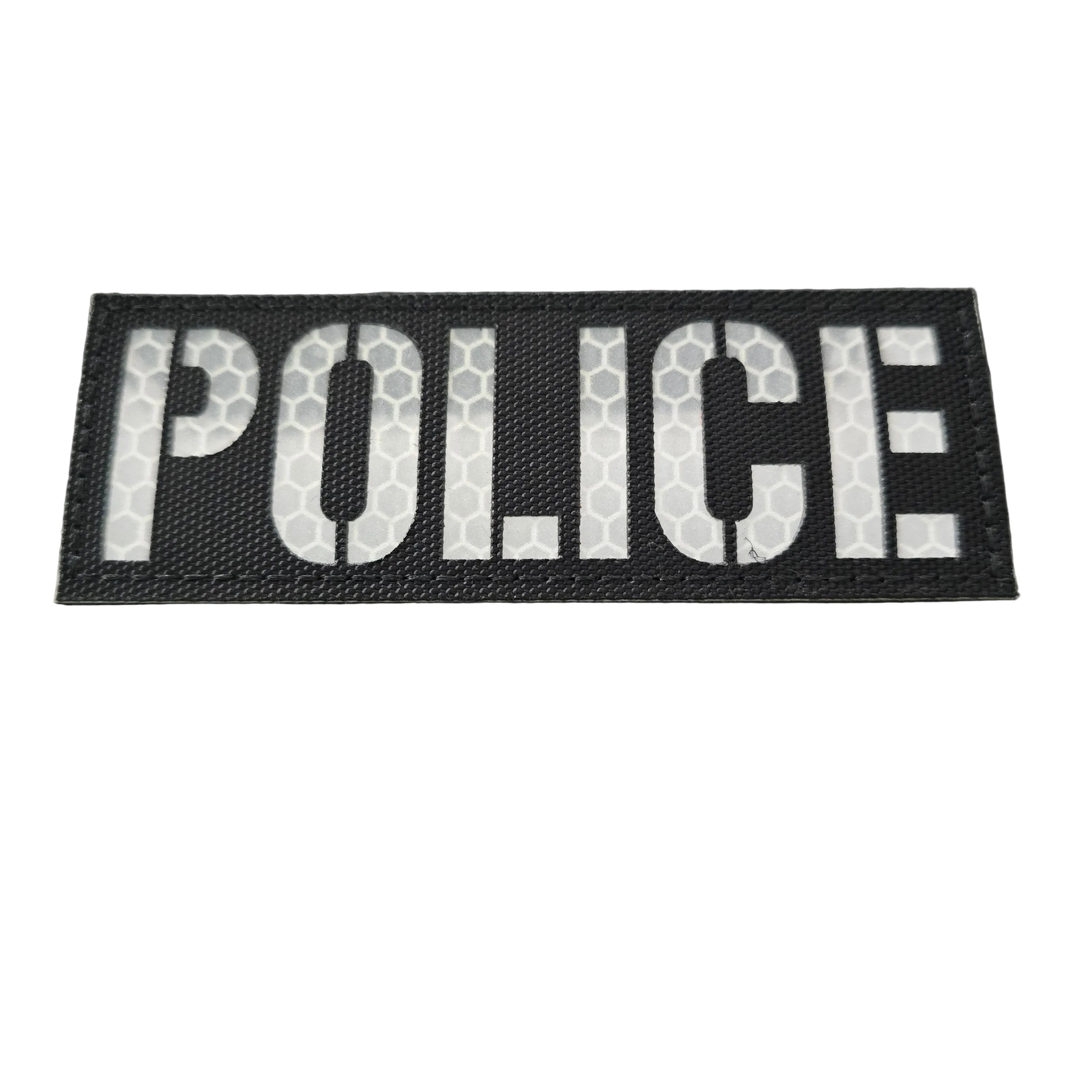 POLICE Reflective Patch – 4” x 1.25” High Visibility FairD Canada