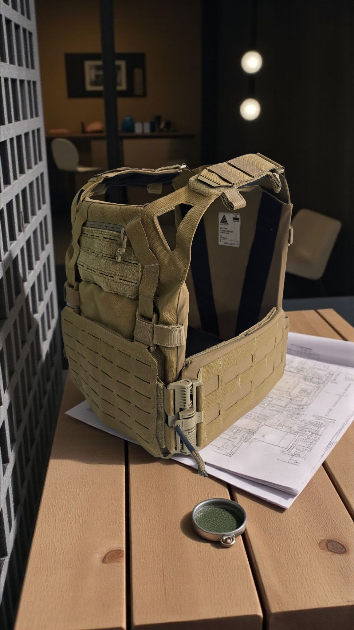 Tatou Armor IIIA Soft Armor Panels — Designed for Direct Action Skeletonized Cummerbund (Wide) Tatou Armor