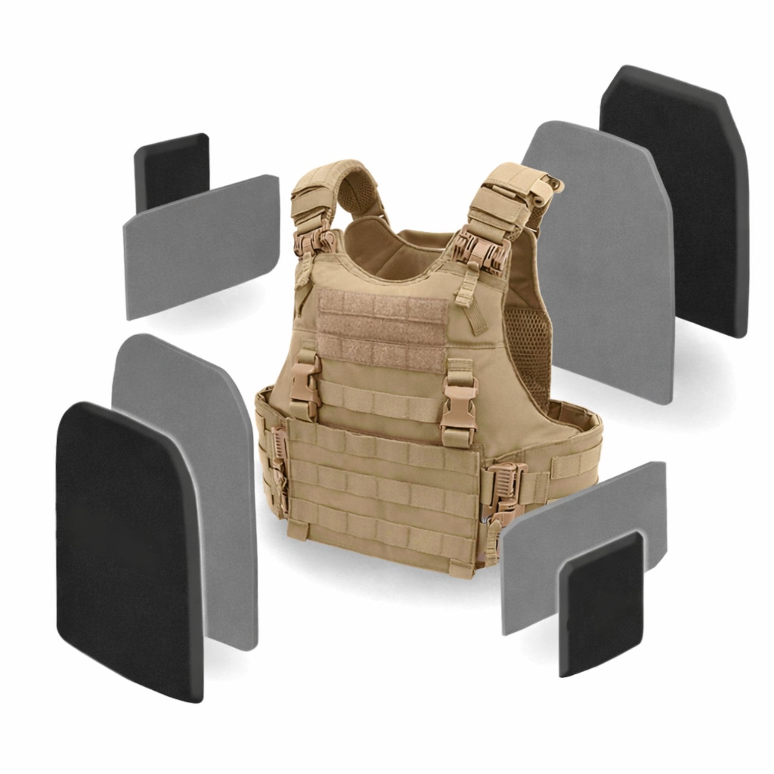 ALL GUARD FLEX/ STAB/IIIA/ HG2 Soft Ballistic Panels for QRC Tatou Armor