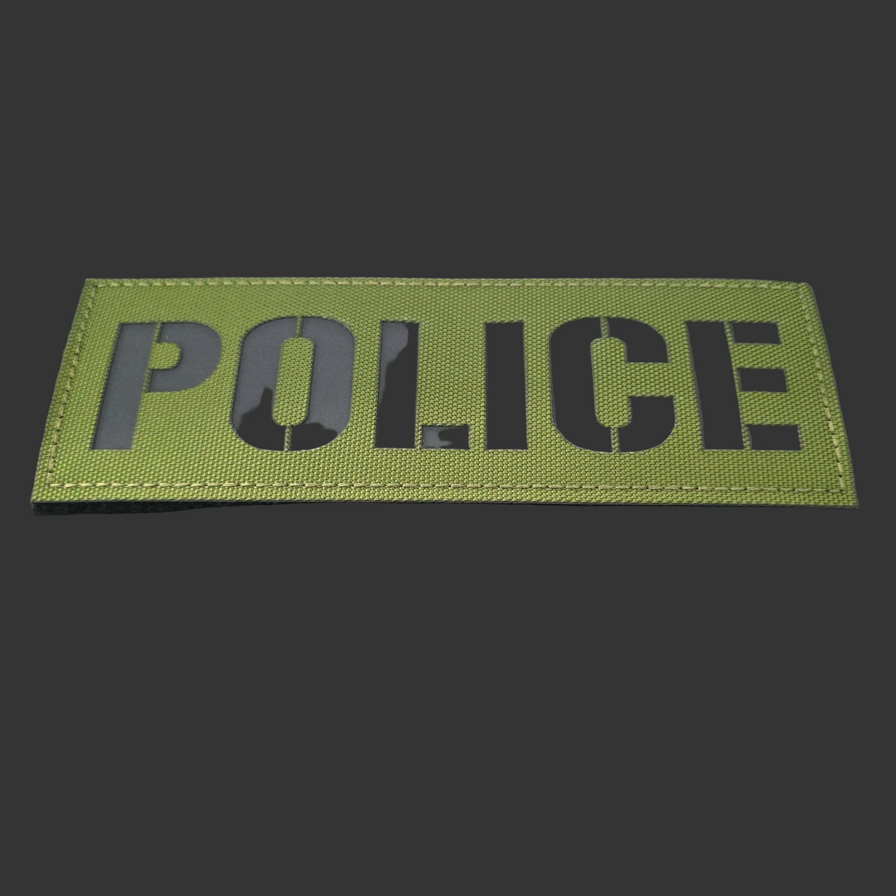 POLICE Patch – 6” x 2” Tactical Identification Panel Fair D Canada