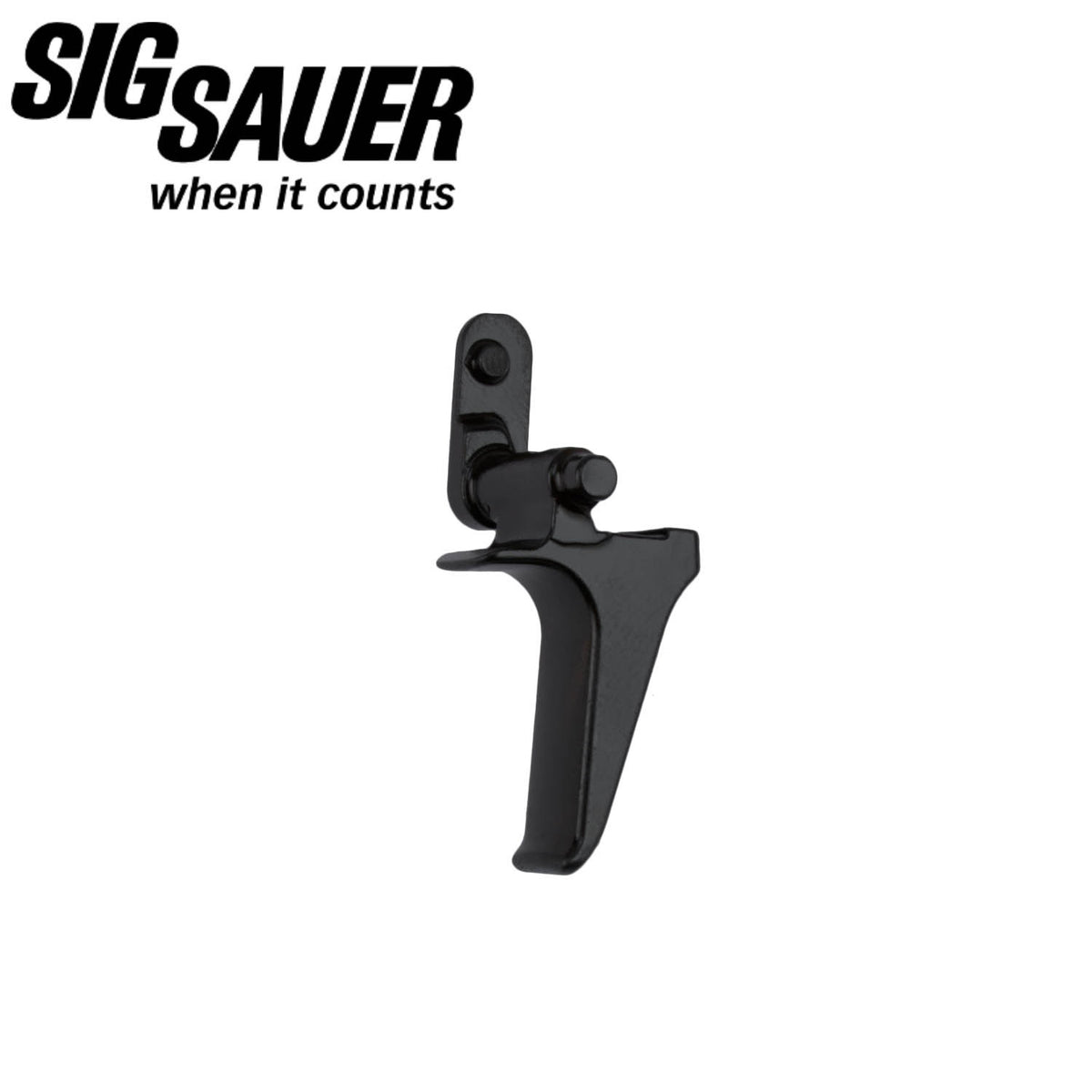 SIG SAUER TRIGGER, FLAT, 320 90 DEG BREAK — TRG-320-FLAT-BLK