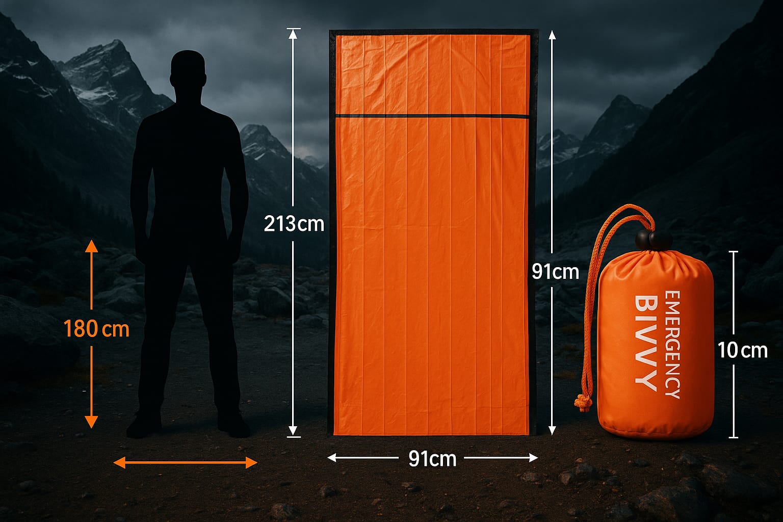 Mylar Emergency Blanket – Lightweight Thermal Protection Fair D Canada