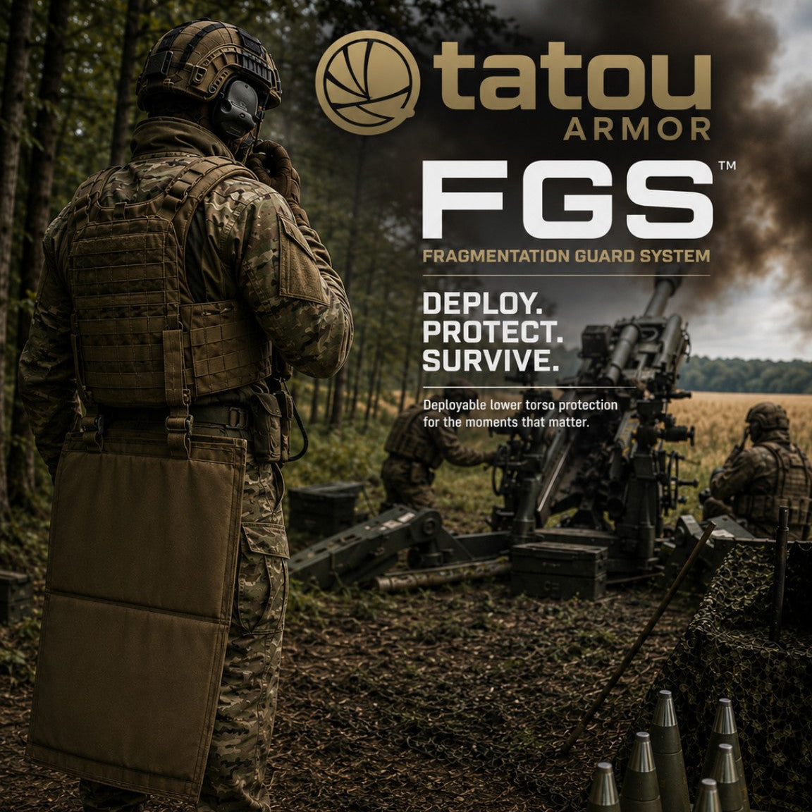Tatou Armor Fold Shield FGS™ – NIJ 0101.07 HG2 / Level IIIA Tatou Armor