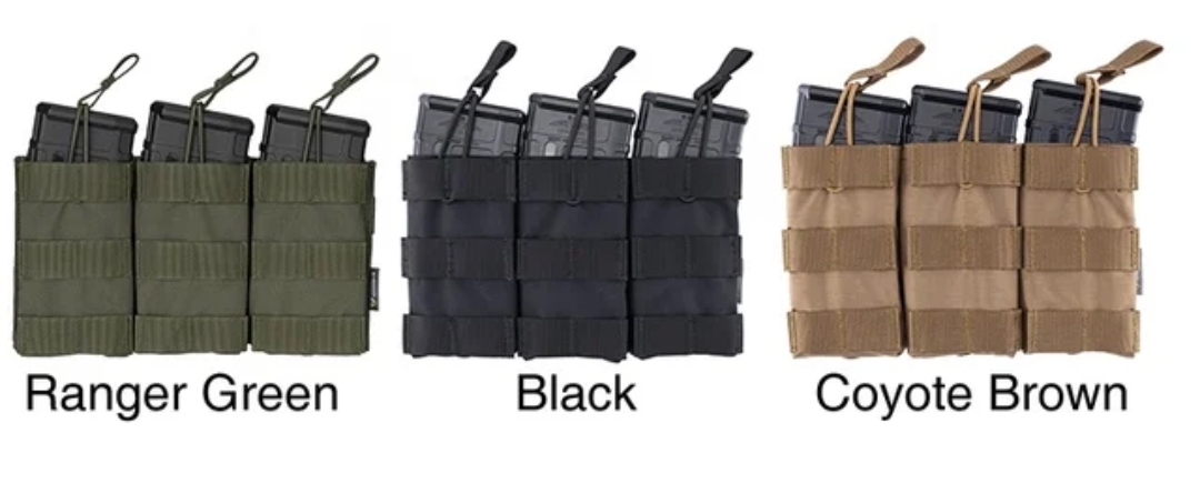 FairD Canada - Triple stacker Tactical bungee Mag Pouch
